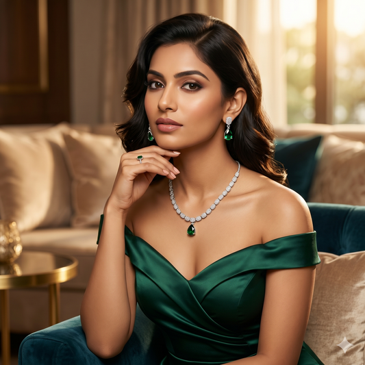 Emerald Elegance Handcrafted Suite