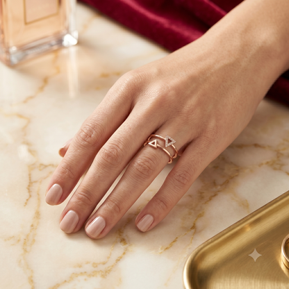 The Apex Geometric Double-Band Ring