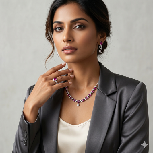 The Elara Handcrafted Necklace