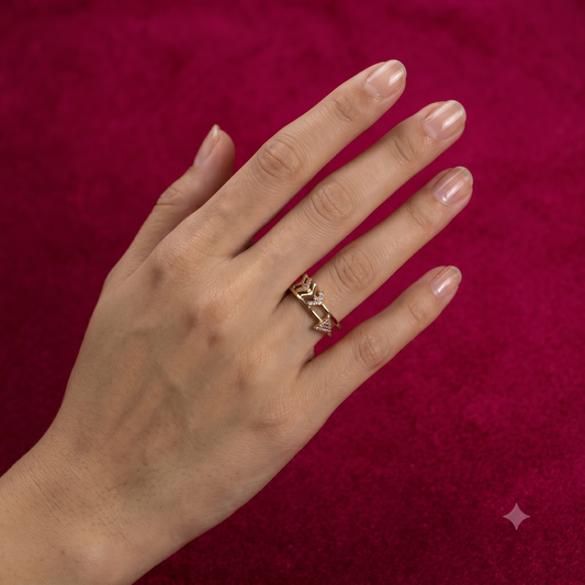 The Sovereign Chevron Ring