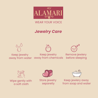 Charlotte Handcrafted gold tone bracelet