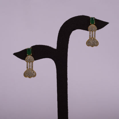 Emerald Elegance Necklace Set