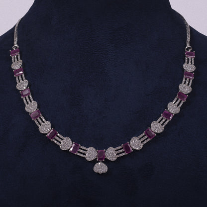 Radiant Ruby-Cut Majesty Set
