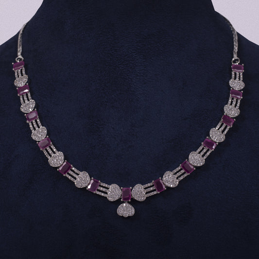 Radiant Ruby-Cut Majesty Set