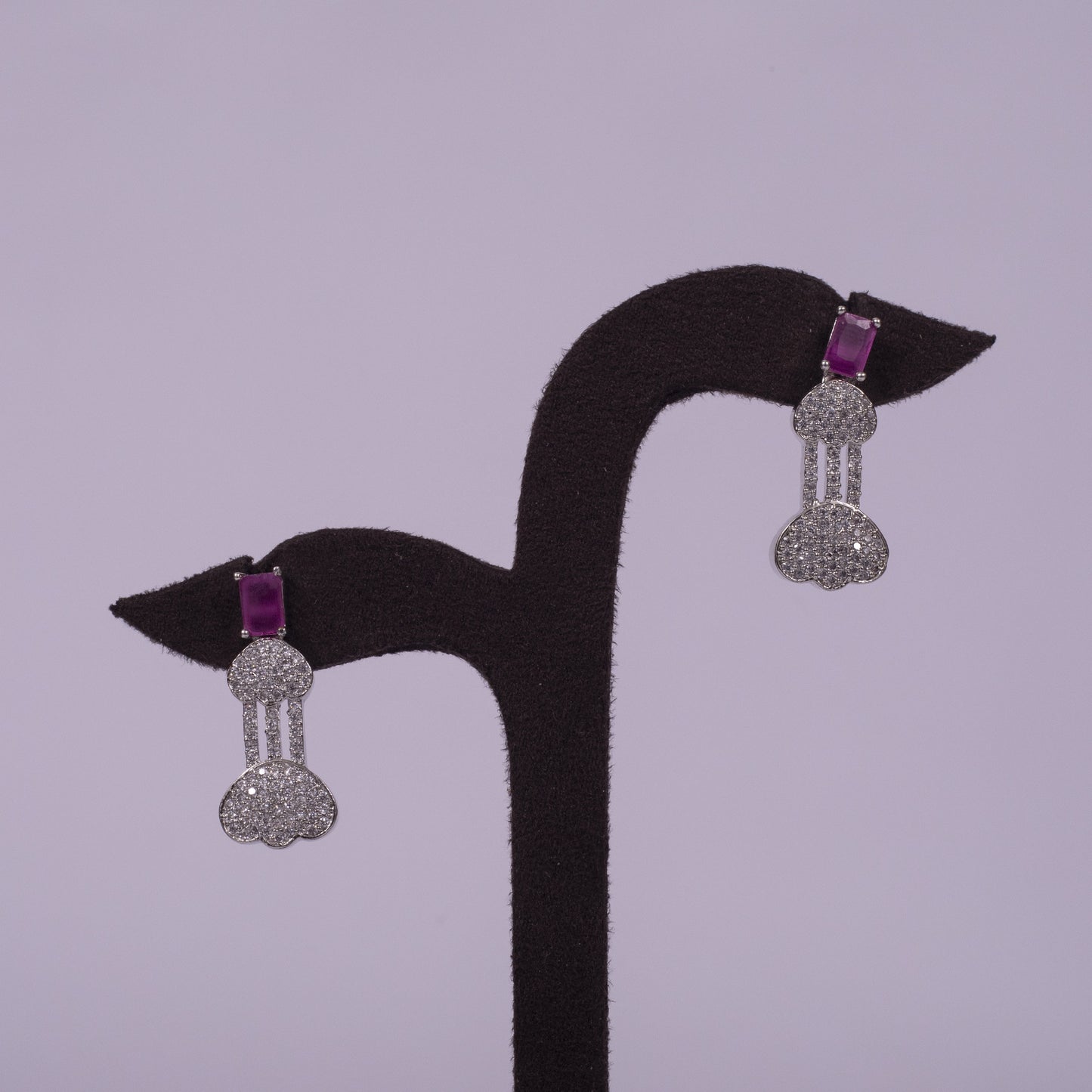 Radiant Ruby-Cut Majesty Set