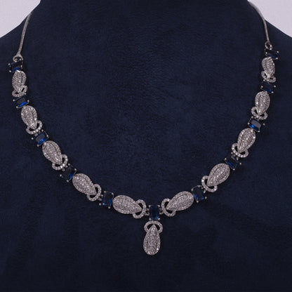 Royal Sapphire Elegance Necklace Set