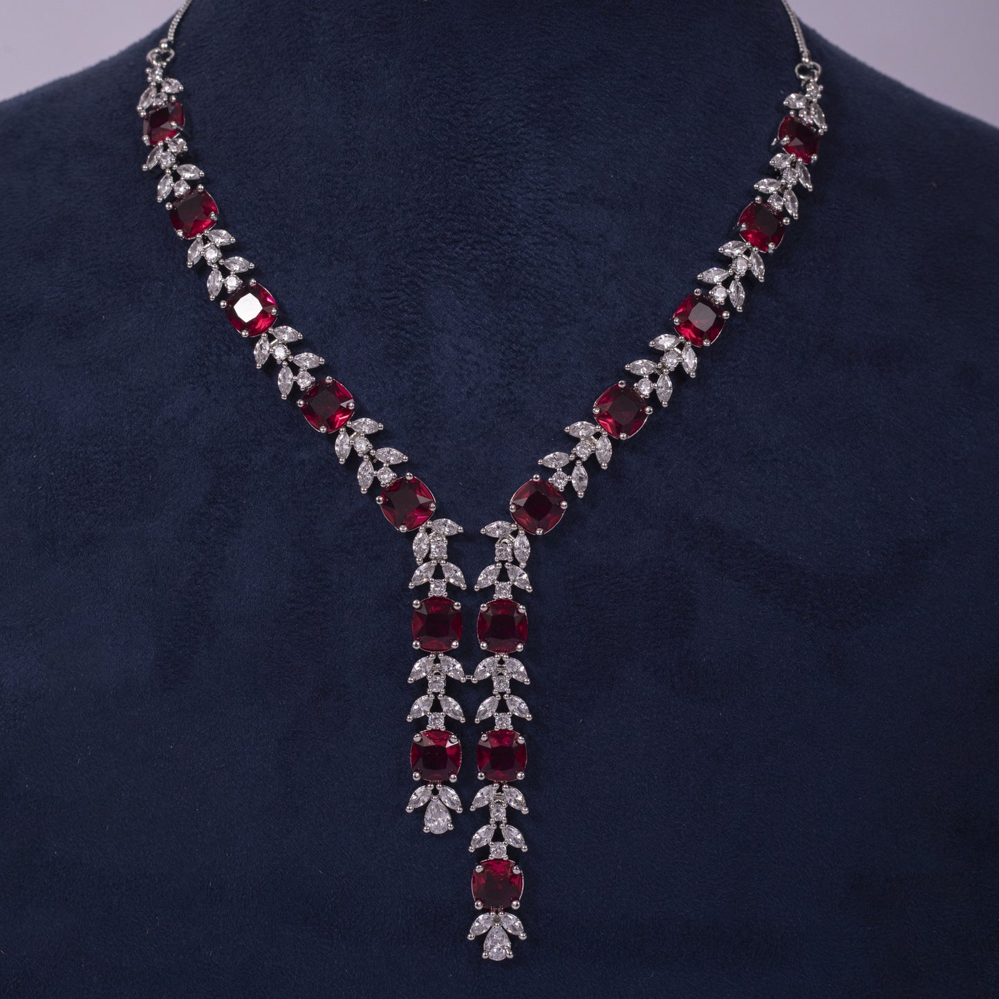 Radiant Ruby-Red Majesty Set