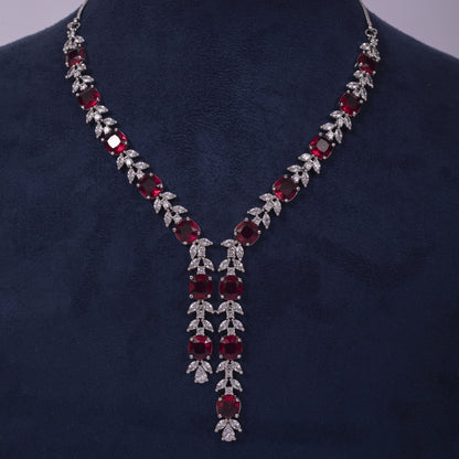 Radiant Ruby-Red Majesty Set