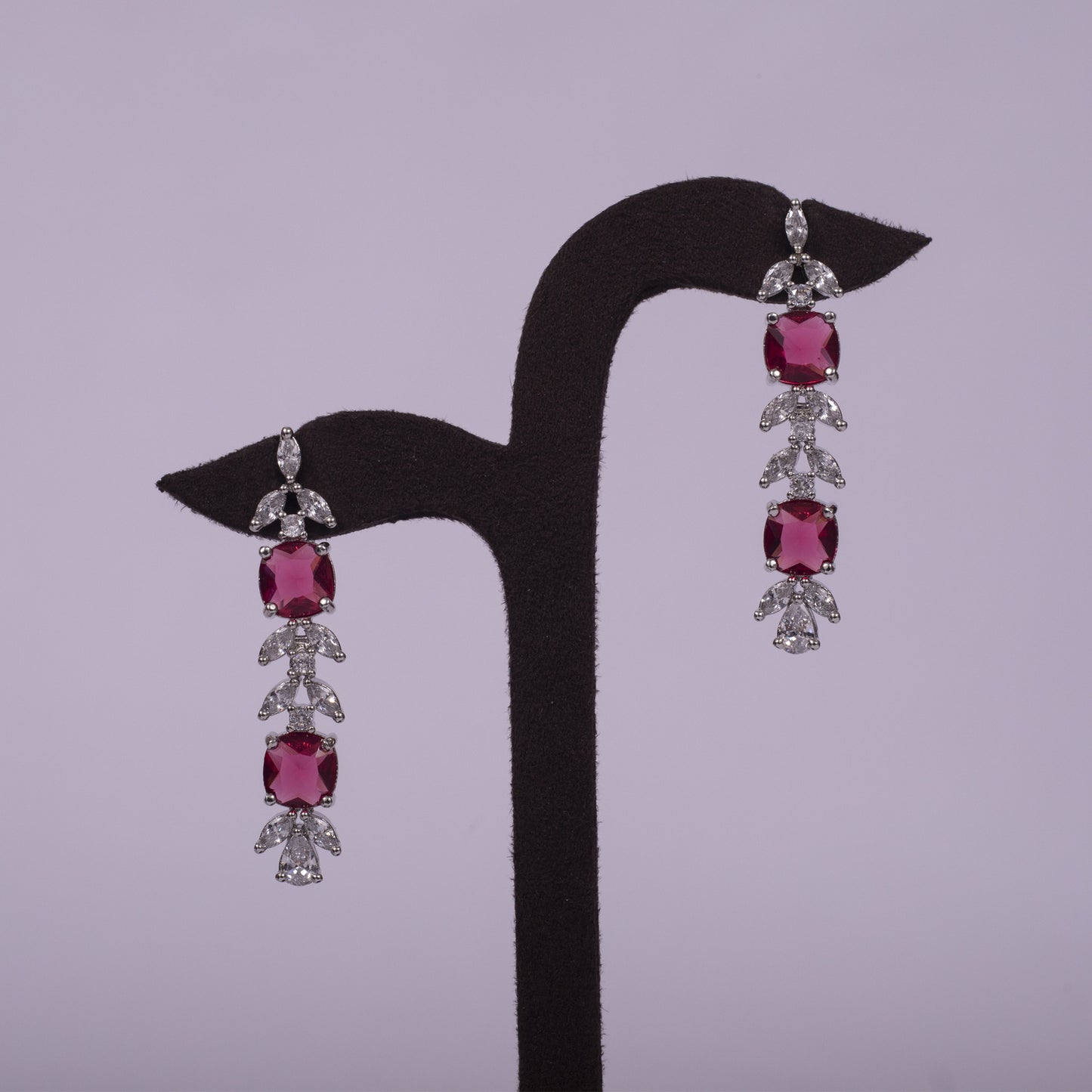 Radiant Ruby-Red Majesty Set