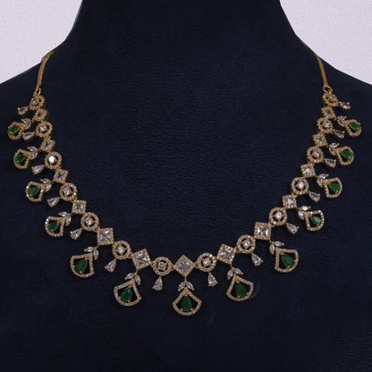 Emerald Radiance: The Golden Filigree Collection