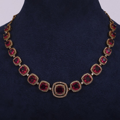 Royal Red Elegance Necklace