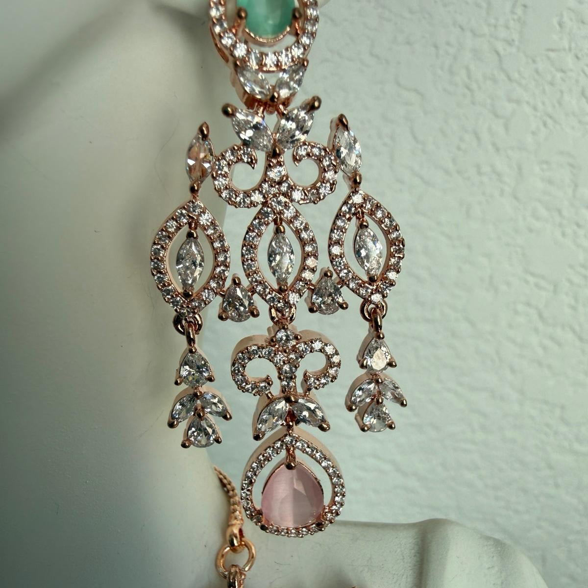 Pink and Green Stones