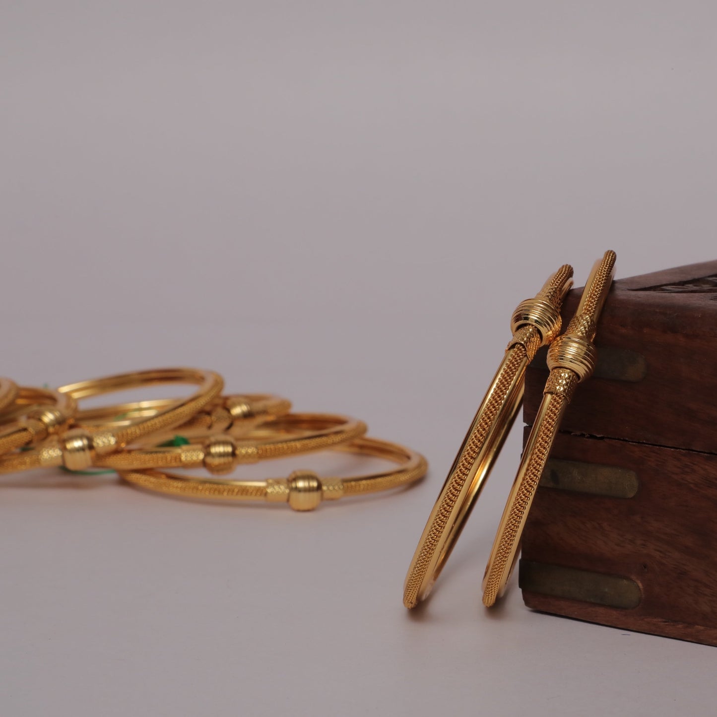 Sonia Handcrafted Bracelet in gold tone