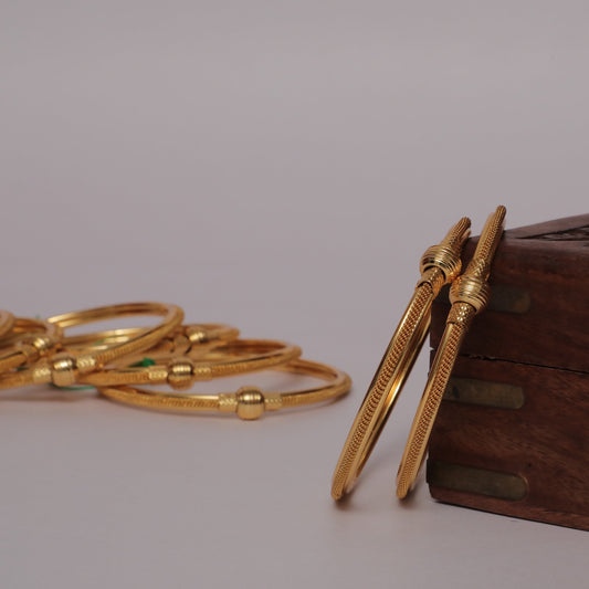 Sonia Handcrafted Bracelet in gold tone