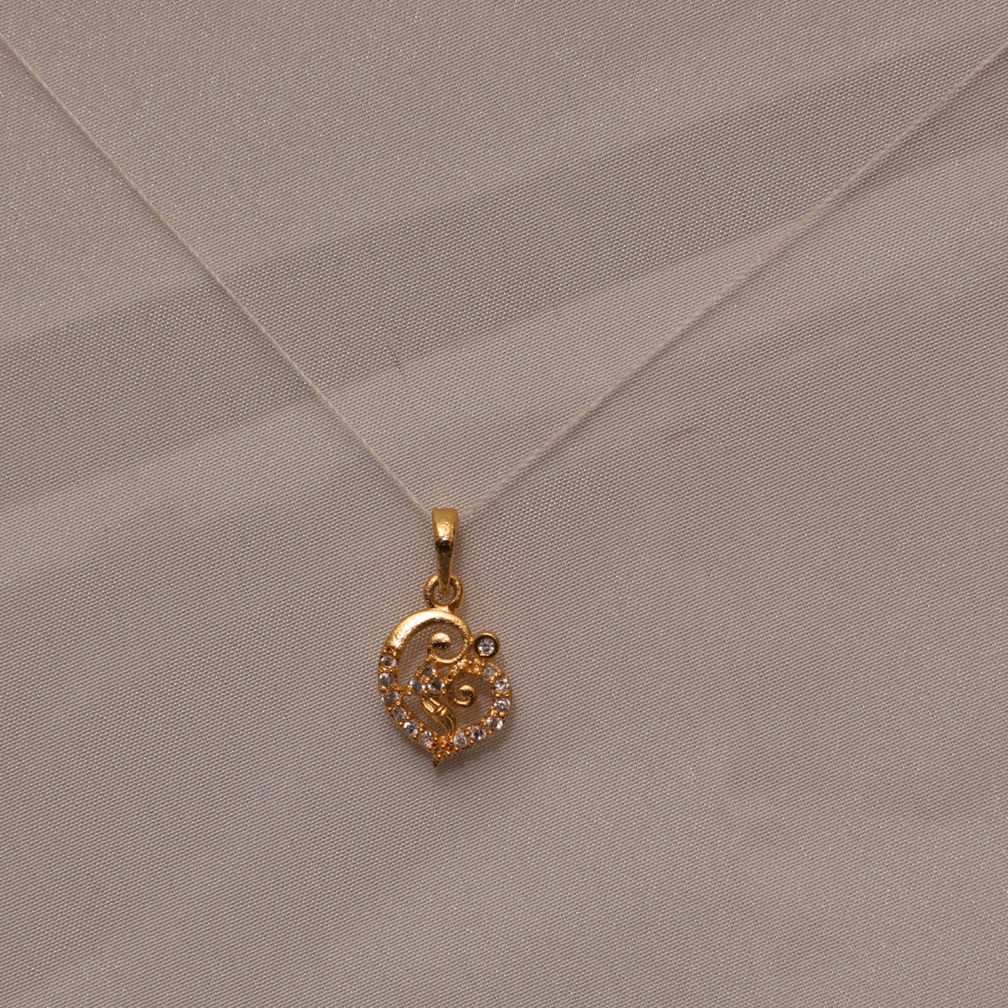Jenny Gold plated handcrafted Chain with pendant