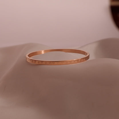 Olivia star crusted handcrafted bangle