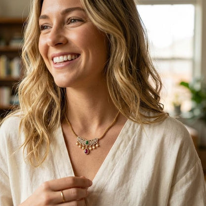 Maharani's Grace: The Isabella Necklace