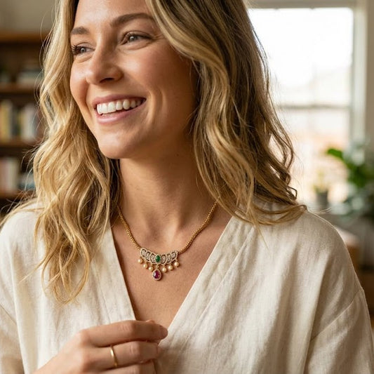 Maharani's Grace: The Isabella Necklace