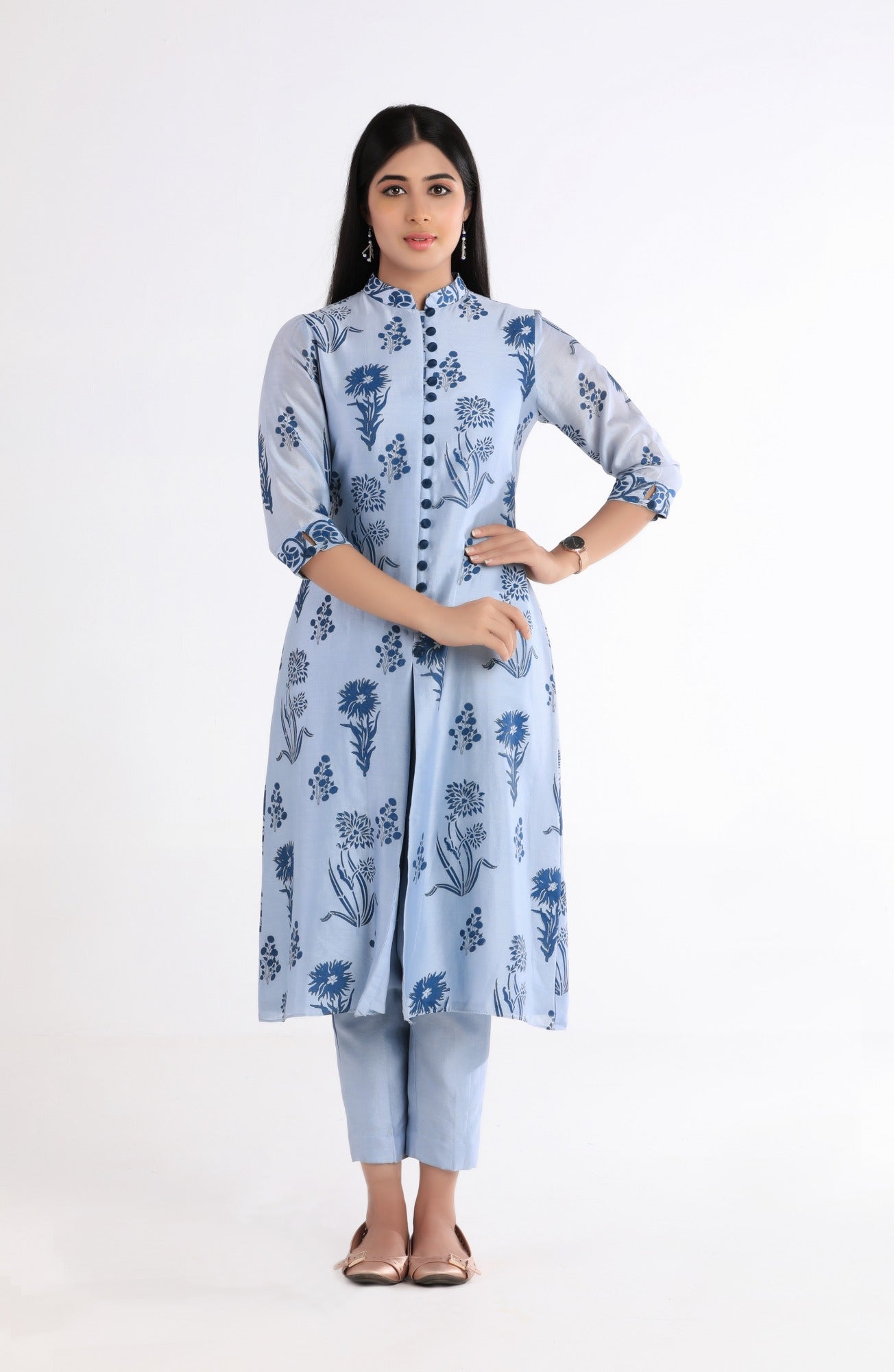 Suhana Blue Kurta Set